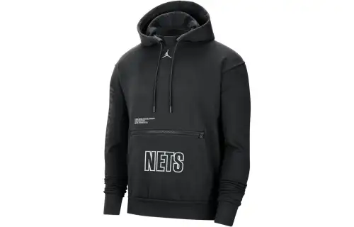 Jordan Nba Brooklyn Nets Statement Edition Loose Fit Hoodie