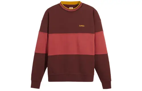 Levis Sweatshirt Men's Rose Red Multicolor