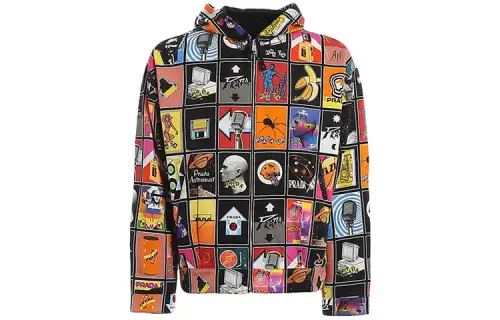 PRADA FW21 Sweatshirt Men's Multicolor