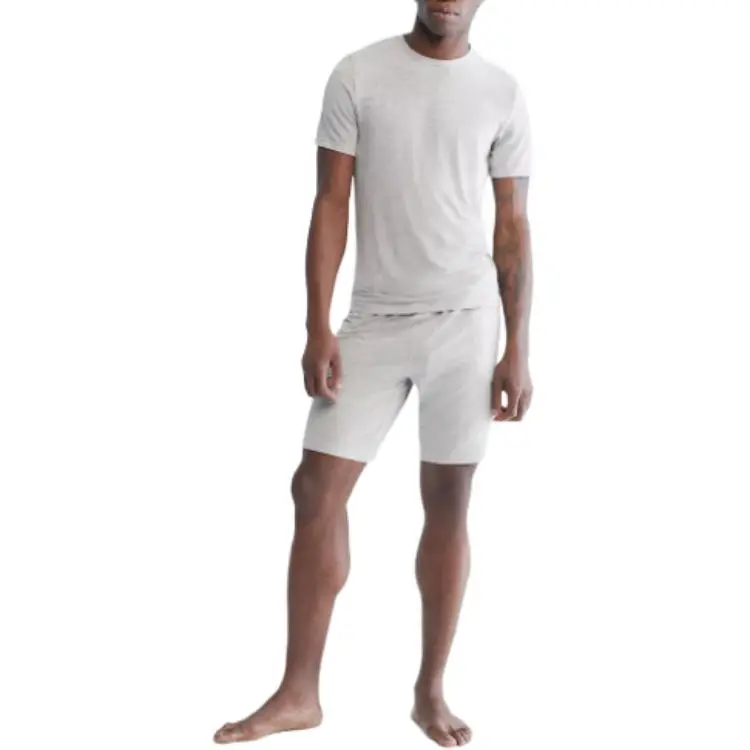 CALVIN KLEIN T Shirt Men's Gray Mixed Color