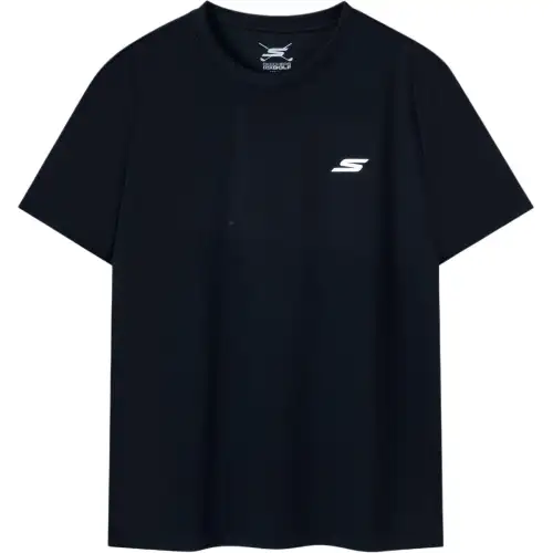 Skechers T Shirt Unisex Meteorite Black