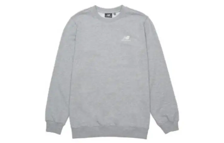 New Balance Sweatshirts Men's Gray Crew Neck Moderate Other