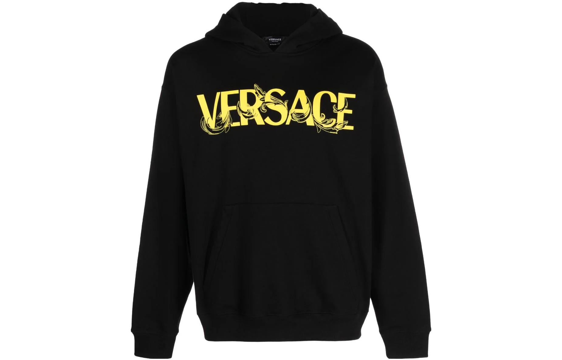Мужское худи Versace SS23 (черное)