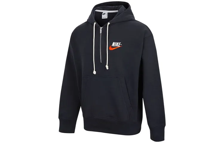 Nike Sweatshirts Men's Black Hooded Moderate Other