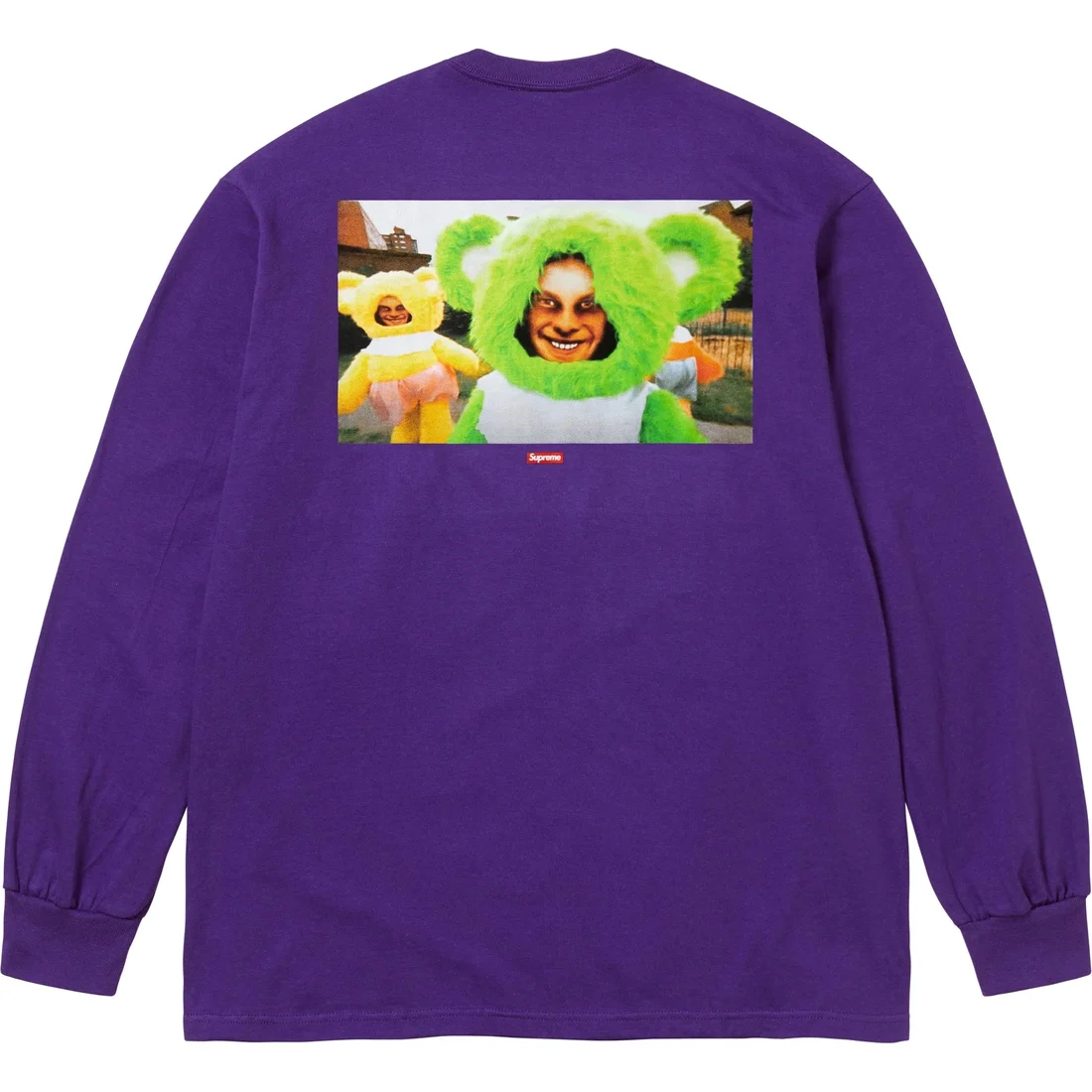 Supreme x Aphex Twin SS25 WEEK2 Donkey Rhubarb L/S Tee logoT