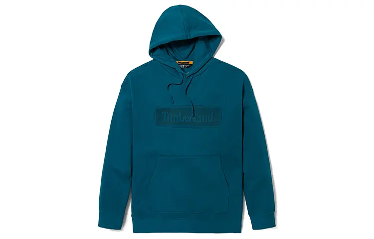 Timberland Sweatshirts Men's Blue Hooded Moderate Regular