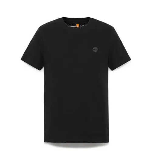 Timberland T Shirts Men's Black Crew Neck