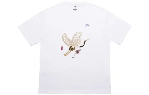 Anta T Shirt Unisex Snowflake White