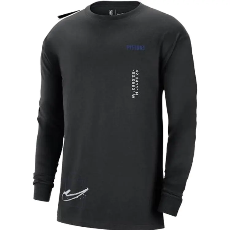 Nike Sweatshirts Men's Black Crew Neck Moderate Other