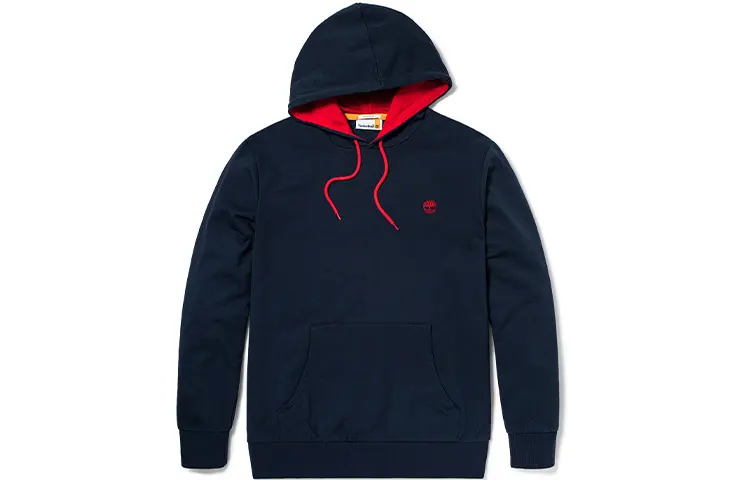 Timberland Sweatshirts Men's Dark Sapphire Hooded Moderate Regular