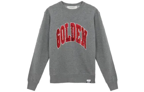 Golden Goose Sweatshirts Unisex Gray Crew Neck Moderate Other