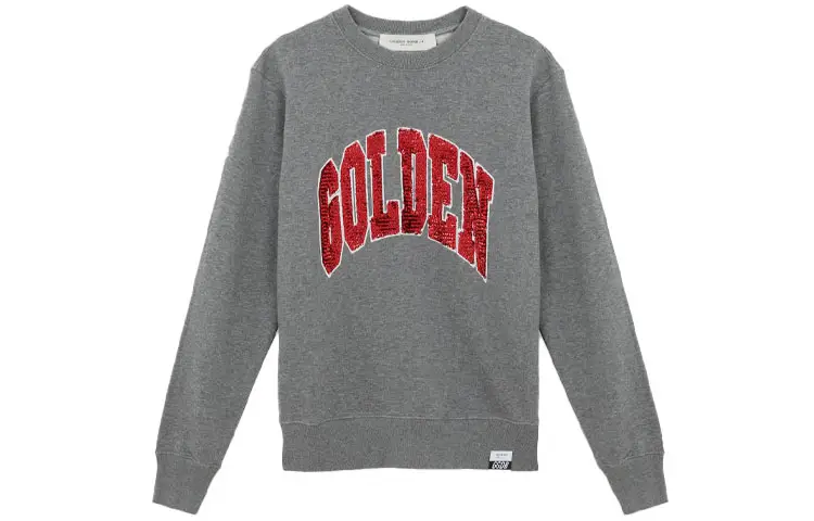 Golden Goose Sweatshirts Unisex Gray Crew Neck Moderate Other