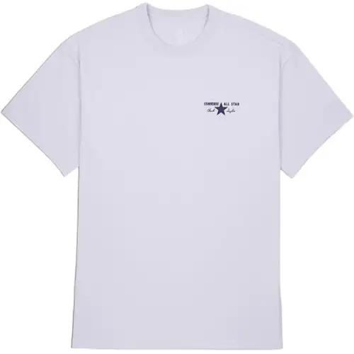 Converse T Shirts Men's White Crew Neck