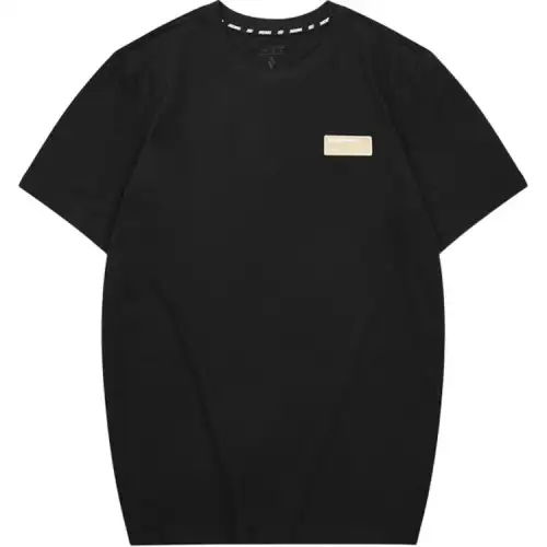 Skechers T Shirt Unisex Carbon Black