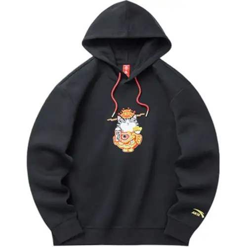 Anta Lifestyle Collection Sports Lifestyle Collection Sweatshirt Men's Black