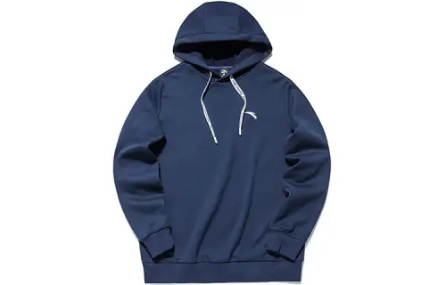 ANTA Life Collection Sweatshirts Men's Bright Moon Blue Hooded Moderate