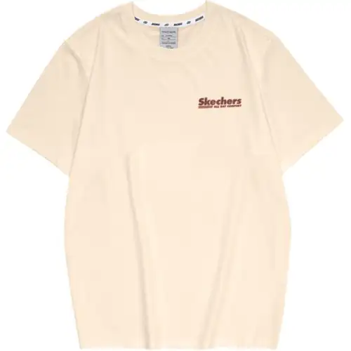 Skechers T Shirt Unisex Smoke Gray