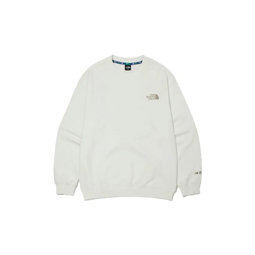 THE NORTH FACE Sweatshirts Unisex White Crew Neck Moderate Other