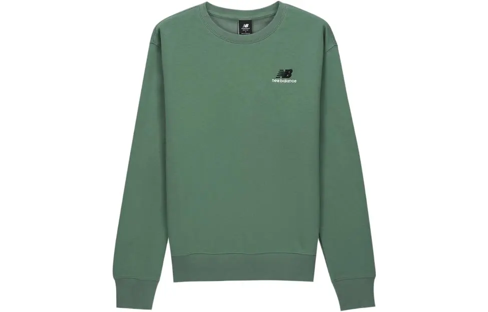 New Balance Sweatshirts Unisex Green Crew Neck Moderate