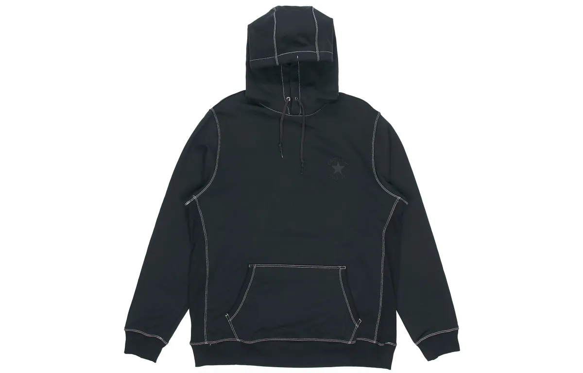 Converse Sweatshirts Unisex Black Hooded Moderate Other