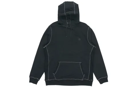 Converse Sweatshirts Unisex Black Hooded Moderate Other