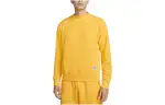 Nike Sweatshirts Men's Yellow Crew Neck Moderate Regular