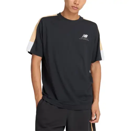 New Balance Classics Graphic T Shirt T Shirt Men's Black