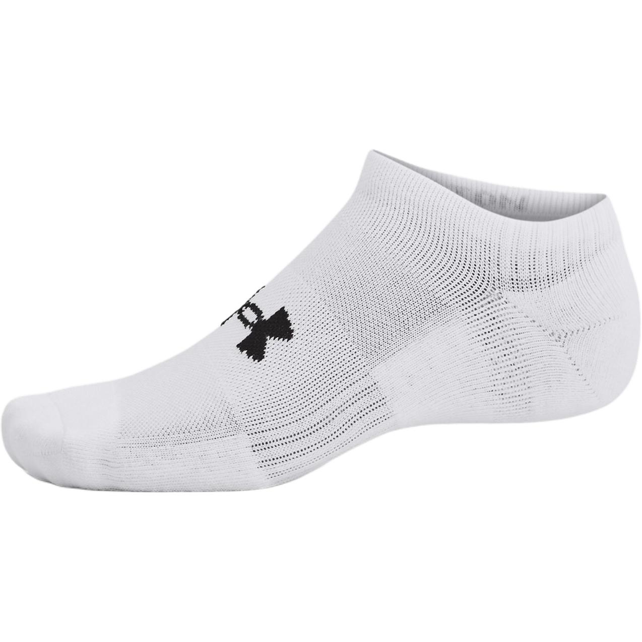 Under Armour Ankle Socks Unisex 3 Pack White