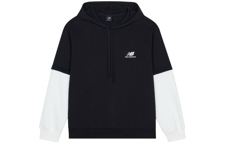 Худи New Balance Color Block (черное)