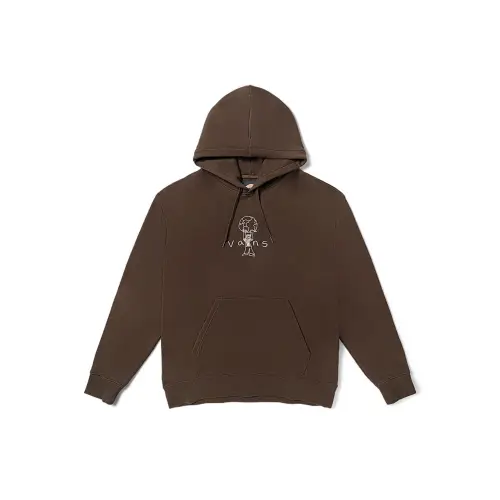 Vans Sweatshirts Unisex Coffee Hooded Moderate Regular