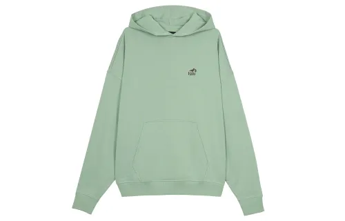 Vans Sweatshirts Men's Green Hooded Moderate Regular