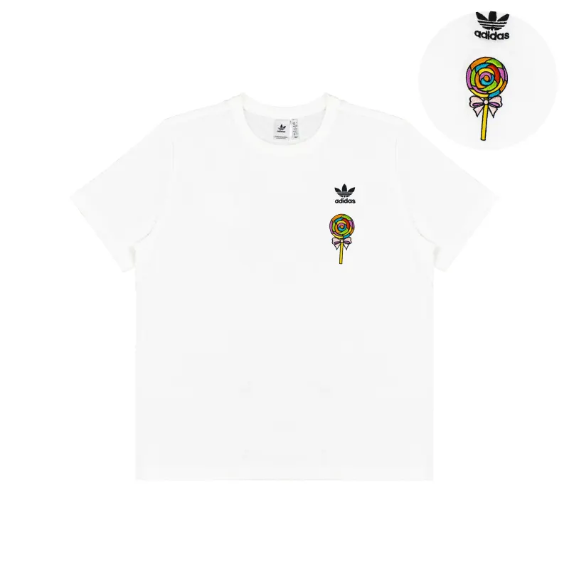 Adidas Originals T Shirt Unisex White