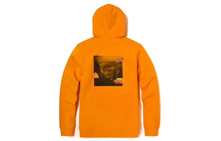 THE NORTH FACE Sweatshirt Unisex Orange Red
