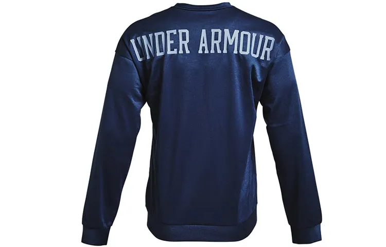 Under Armour RECOVER Sweatshirts Men's Dark Blue Crew Neck Moderate Other