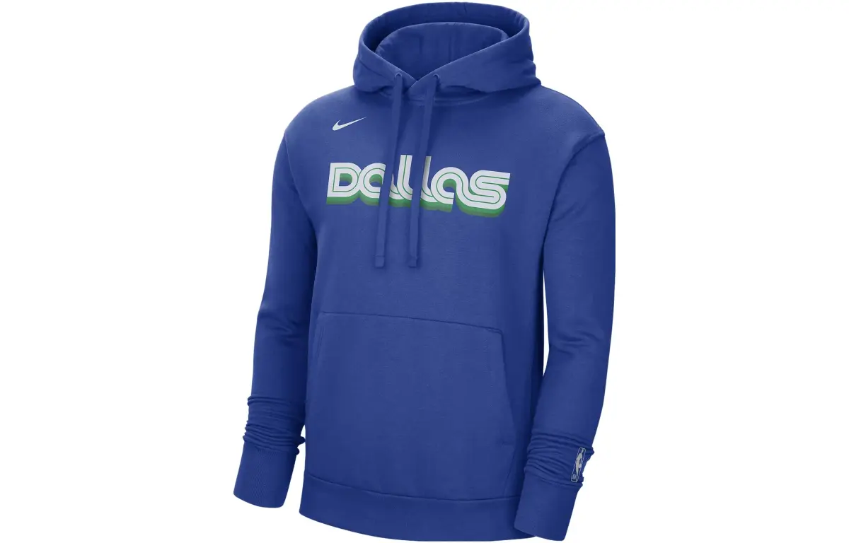 Nike Nba Dallas Mavericks City Edition Fleece Hoodie