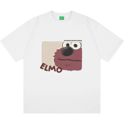 SESAME STREET T Shirts Unisex Crew Neck Moderate