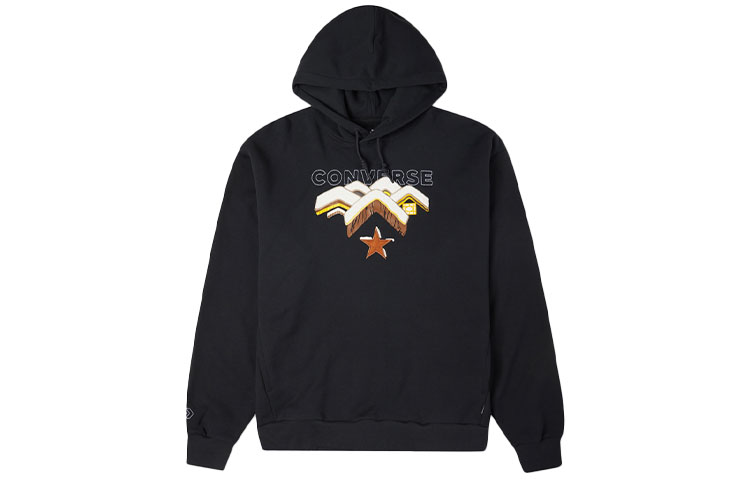 Мужское худи Converse Mountain Star Pullover (черное)