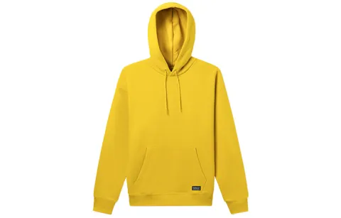 Levi's Sweatshirts Men's Yellow Hooded Moderate Regular