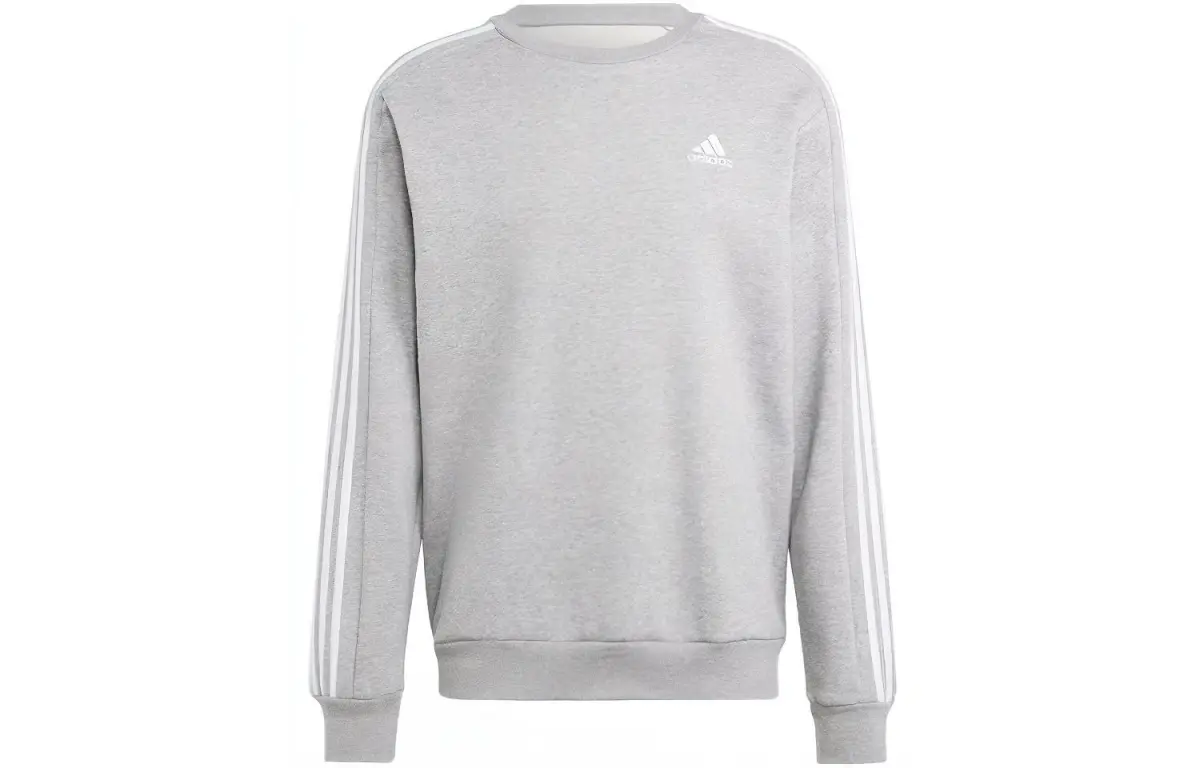 Adidas 3 Stripes Sweatshirt Men's Gray