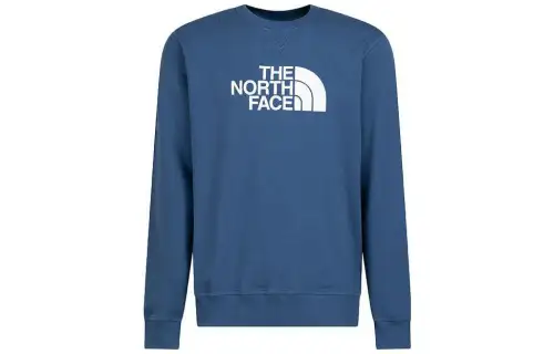 THE NORTH FACE Sweatshirts Men's Blue Crew Neck Moderate