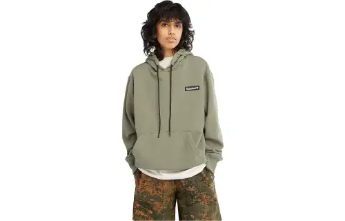 Timberland Sweatshirts Unisex Green Crew Neck Moderate