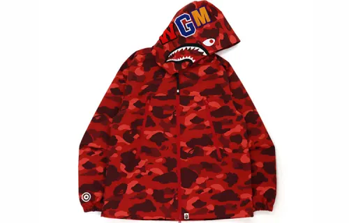 Bape Color Camo Shark Snowboarding Jacket