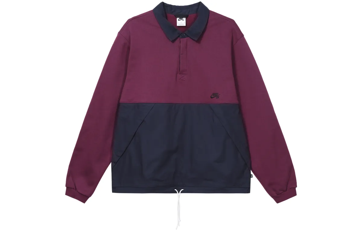 Nike Sweatshirts Unisex Purple Moderate Regular