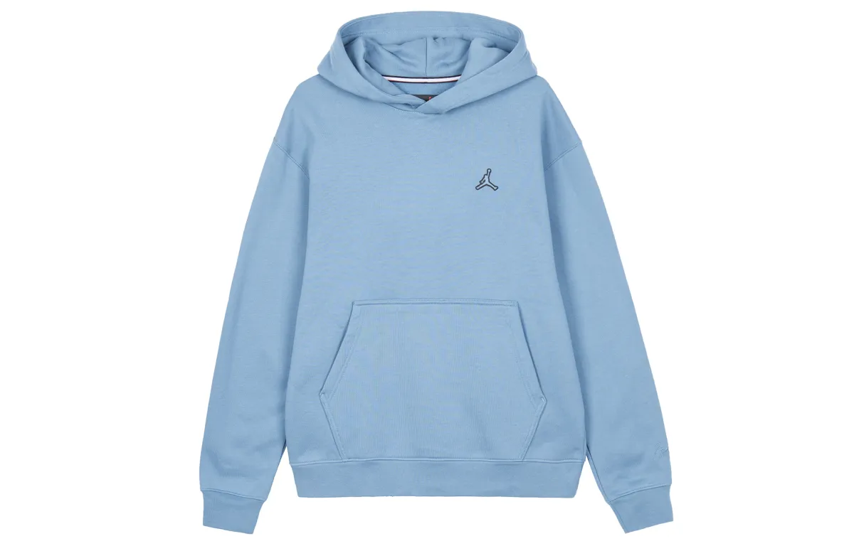 Jordan ESSENTIALS Sweatshirts Men's Blue Hooded Moderate Regular