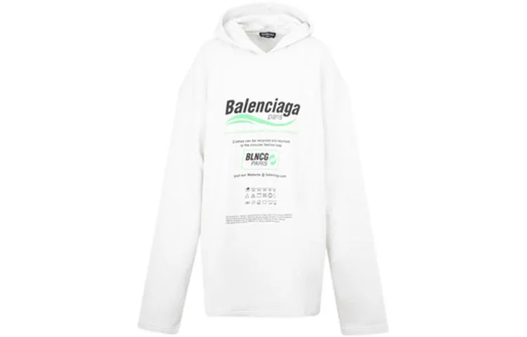 Balenciaga Women's Dry Cleaning Boxy Hoodie