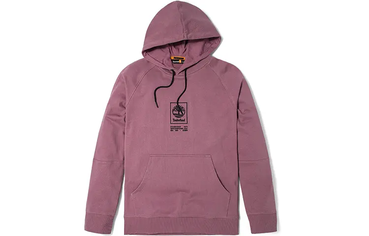 Timberland Sweatshirts Men's Grape Milkshake Hooded Moderate Regular
