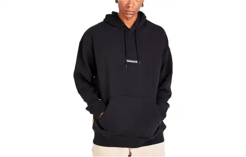 Timberland Sweatshirts Men's Black Hooded Moderate Other