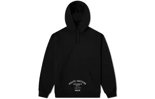 Vetements Logo print Pocket Hoodie