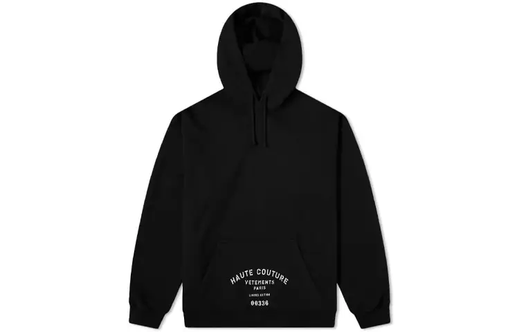 Vetements Logo print Pocket Hoodie