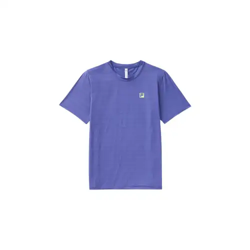 FILA CHALLENGER MESH TEE T Shirt Men's Blue